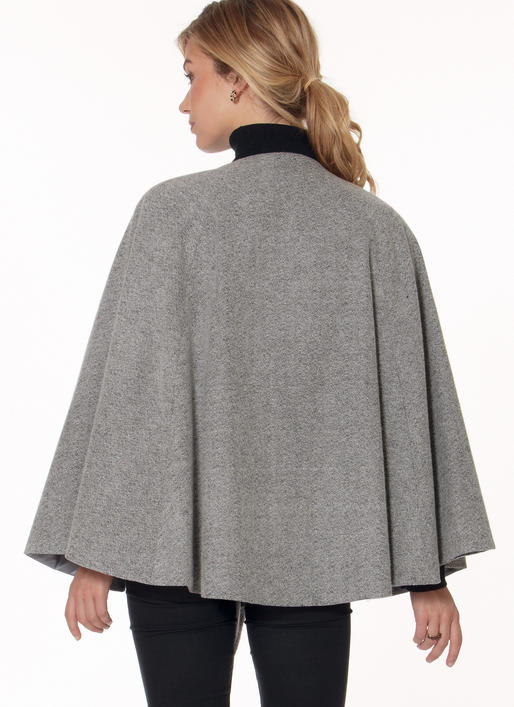 Patron McCall's n°7477 – Capes élégantes et ceintures assorties pour femme