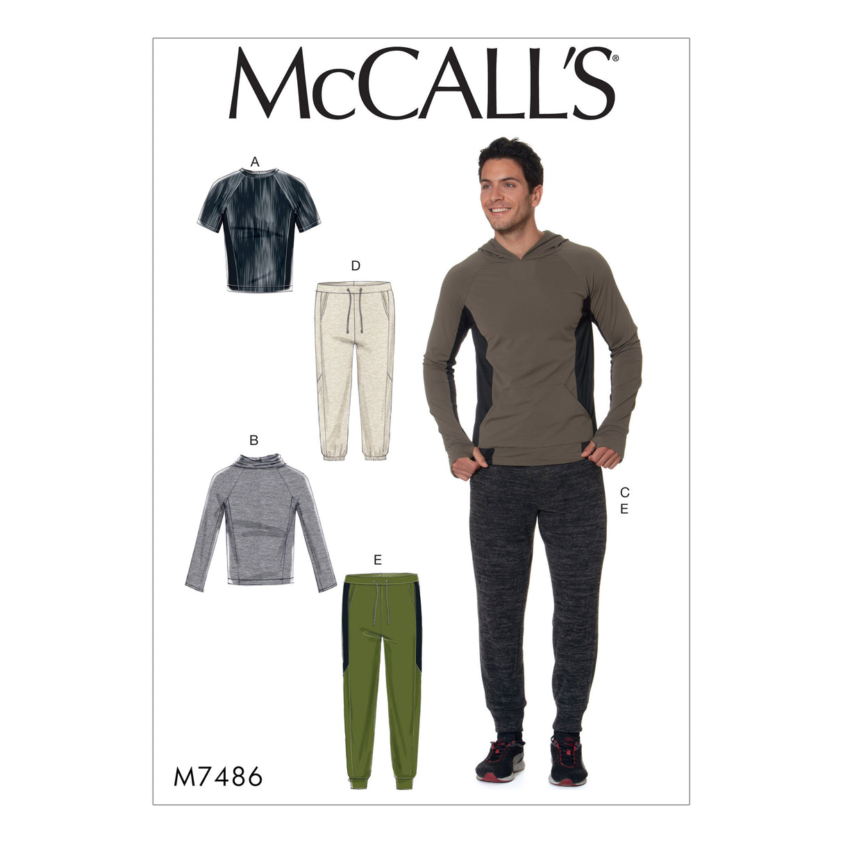 Patron McCall's n°7486 – Hauts et pantalons pour homme
