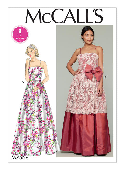 Patron McCall's n°7569 - Robe de soirée