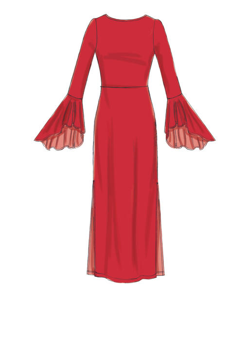 Patron McCall's n°7569 - Robe de soirée