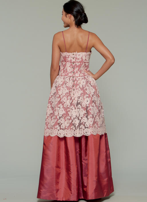 Patron McCall's n°7569 - Robe de soirée