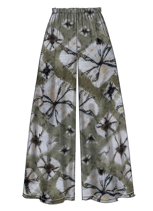 Patron McCall's n°7576 - Pantalon ample à taille élastique
