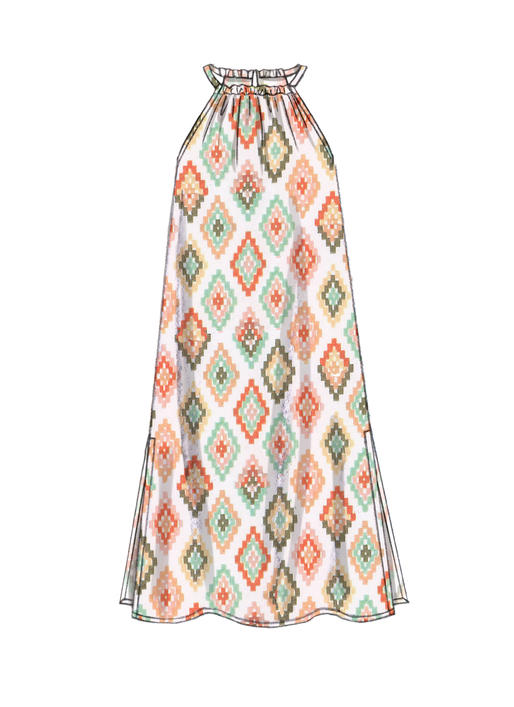 Patron McCall's n°7589 - Robe sans manches pour enfants