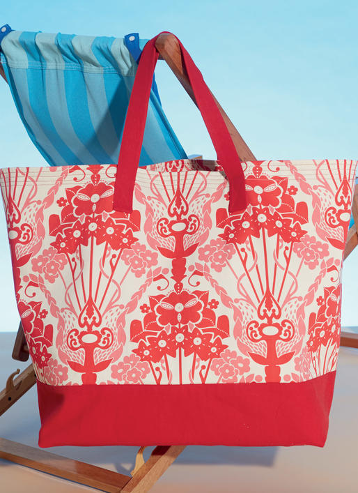 Patron McCall's n°7611 - Sacs fourre-tout doublés avec options de contraste