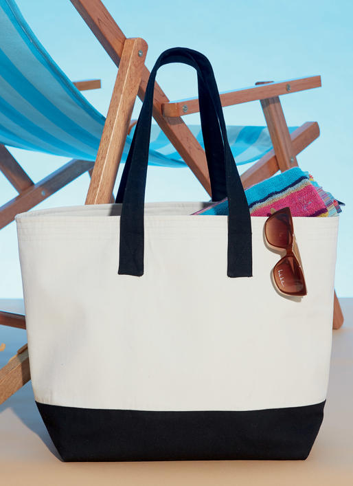Patron McCall's n°7611 - Sacs fourre-tout doublés avec options de contraste