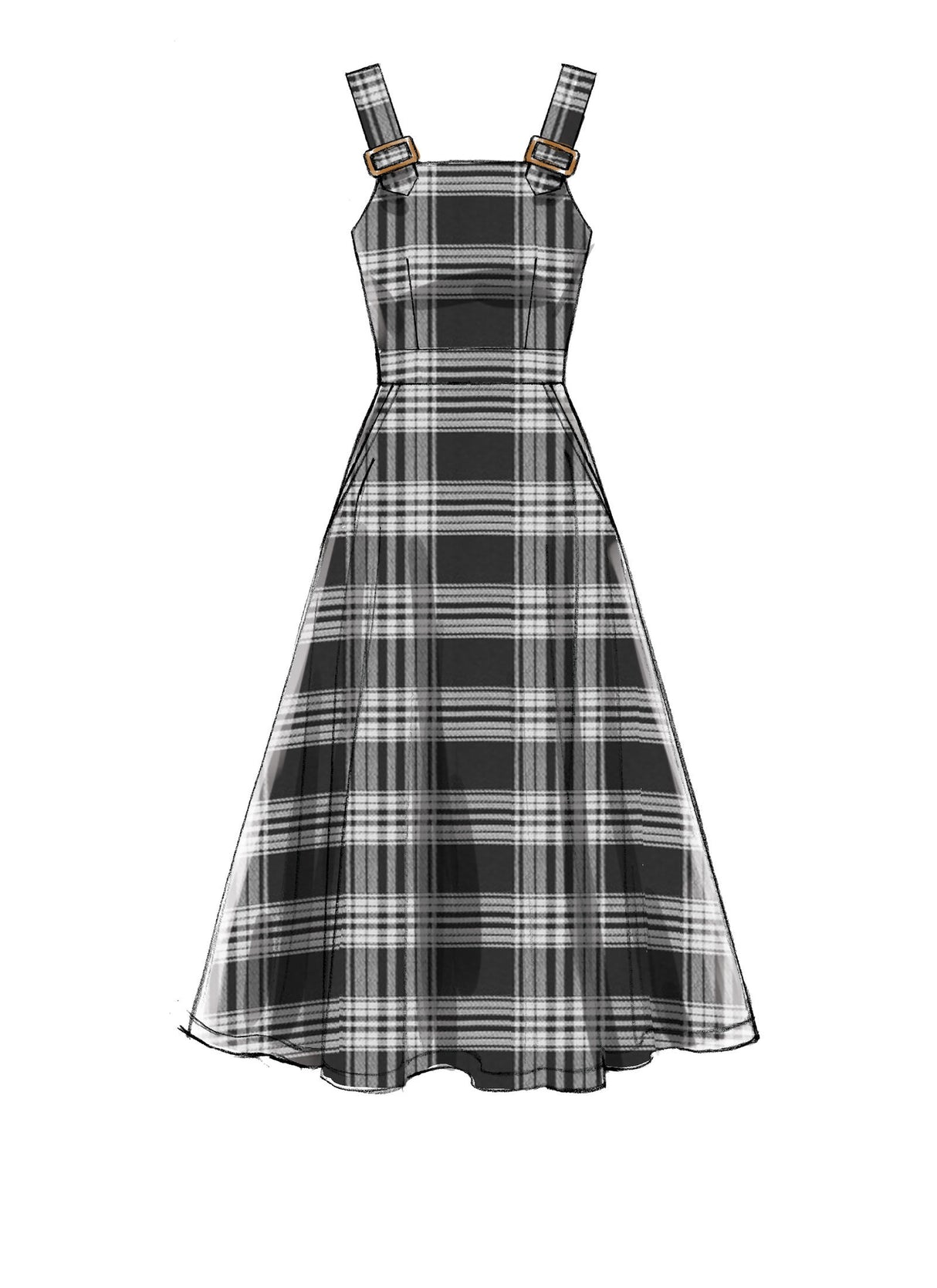 Patron McCall's n°7626 - Robes, barboteuse et combinaison avec poches