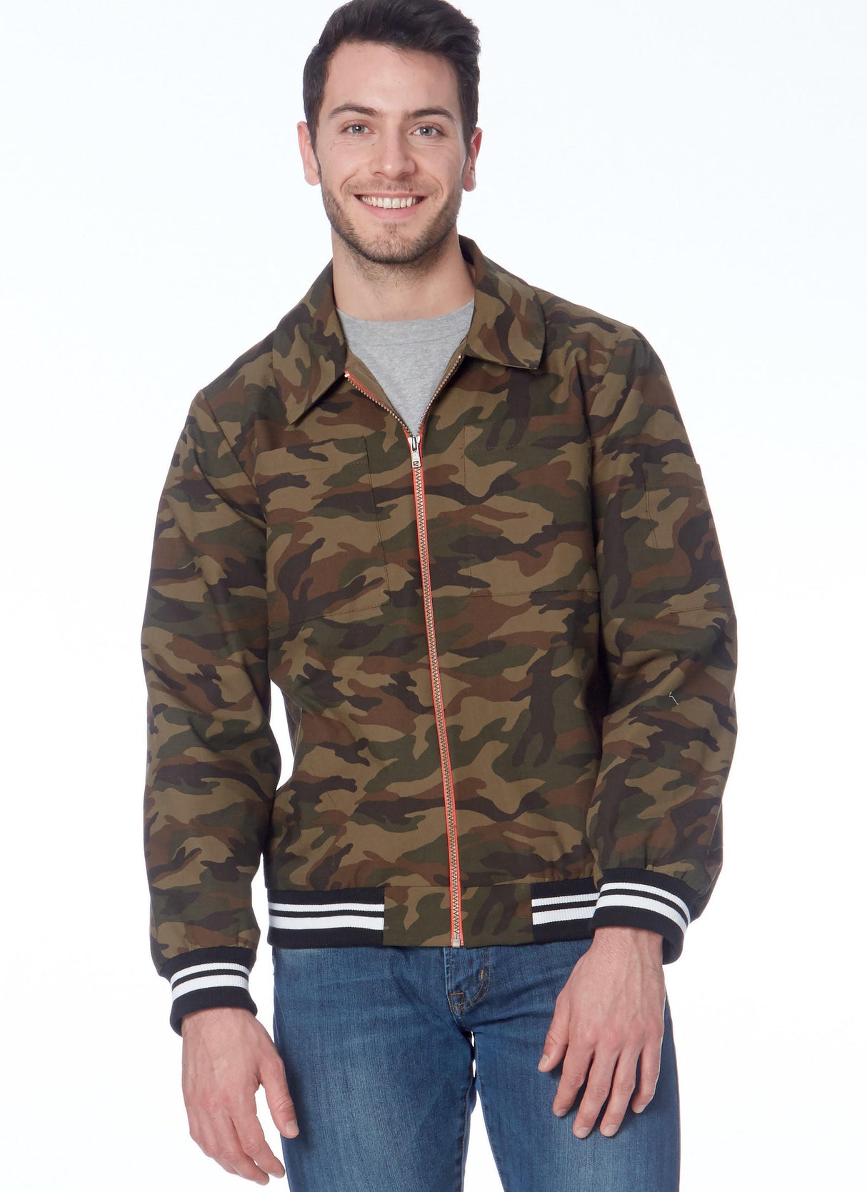 Patron McCall's n°7637 - Veste bomber unisexe