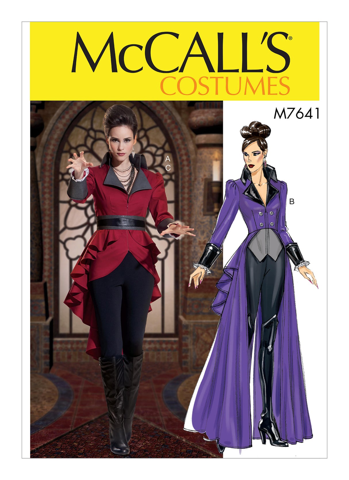 Patron McCall's n°7641 - Veste et manteau de costume pour femme