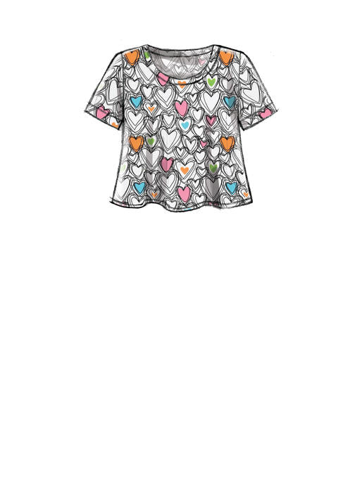 Patron McCall's n°7697 - Hauts, robe, short et pantalon pour femmes