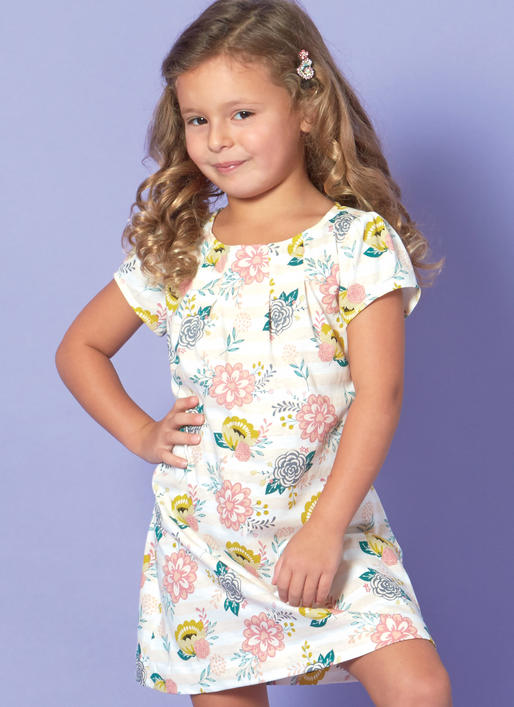 Patron McCall's n°7709 - Hauts, robes et leggings pour enfants