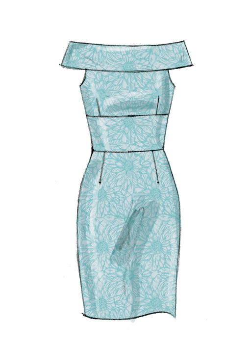 Patron McCall's n°7719 - Robes ajustées pour femmes