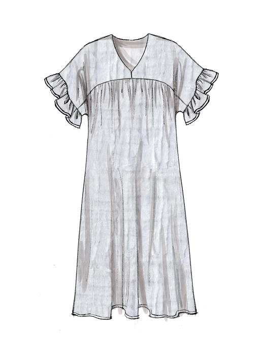 Patron McCall's n°7742 - Robes amples pour femmes