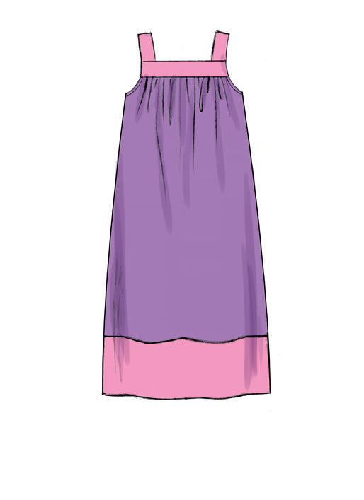 Patron McCall's n°7768 - Robes pour enfants