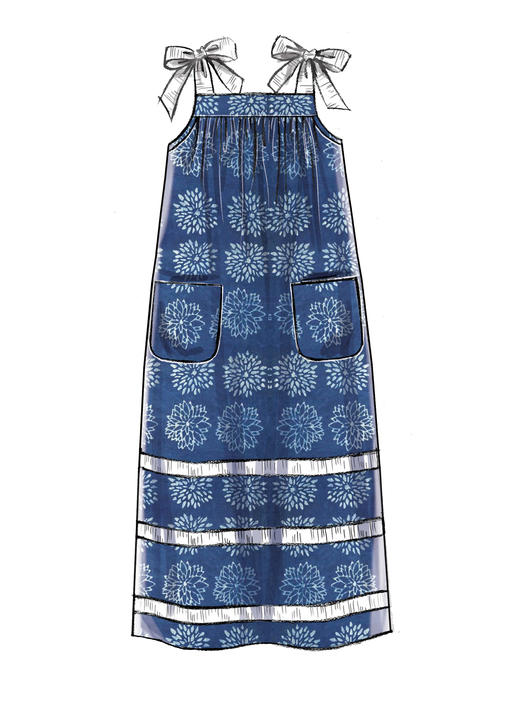 Patron McCall's n°7768 - Robes pour enfants