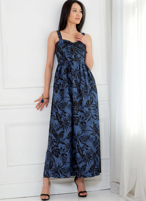 Patron McCall's n°7778 - Robes, combinaisons et barboteuses pour femmes