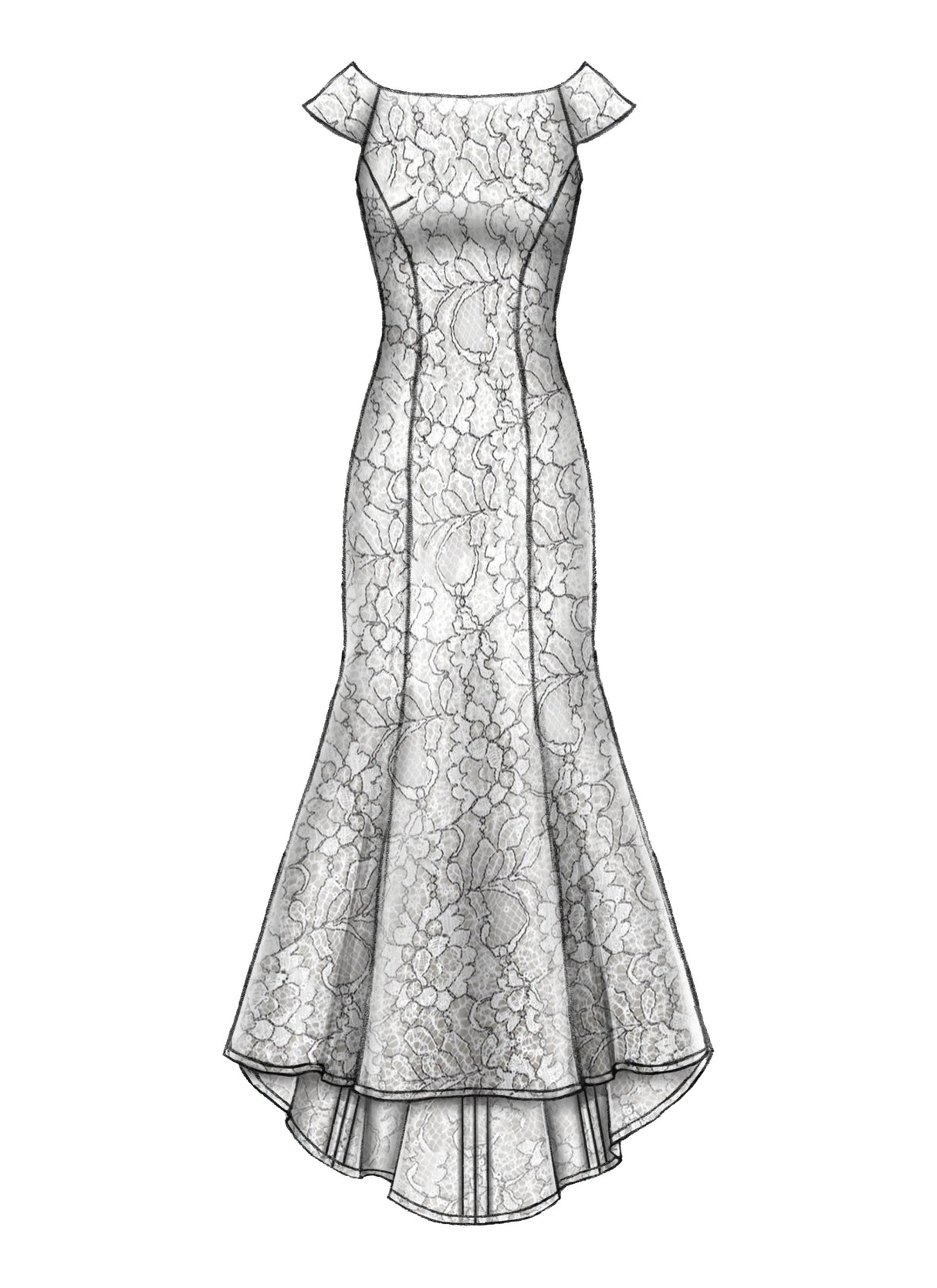Patron McCall's n°7865 - Robe longue pour femme
