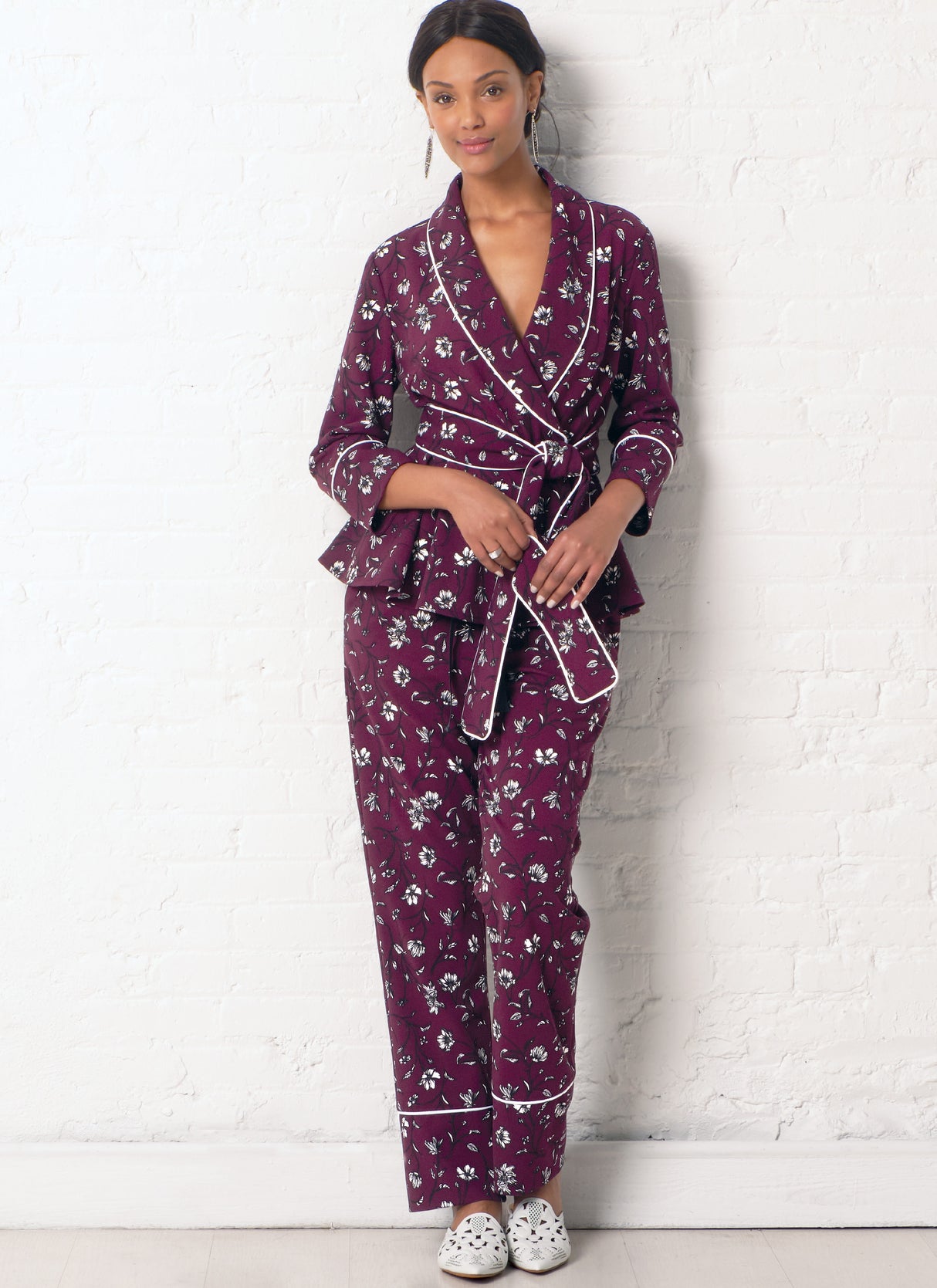 Patron McCall's n°7875 - Veste, peignoir, pantalon et ceinture