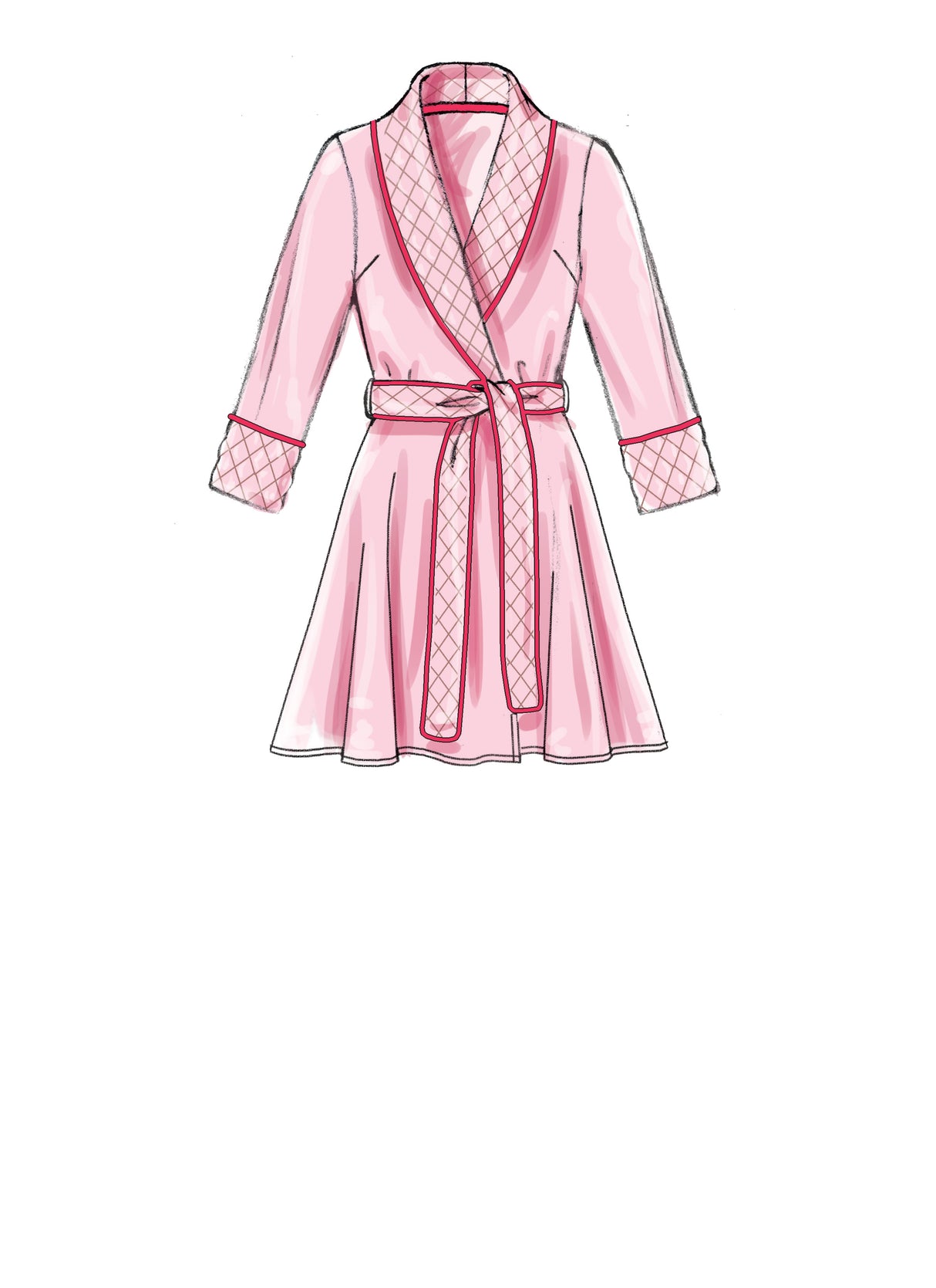 Patron McCall's n°7875 - Veste, peignoir, pantalon et ceinture