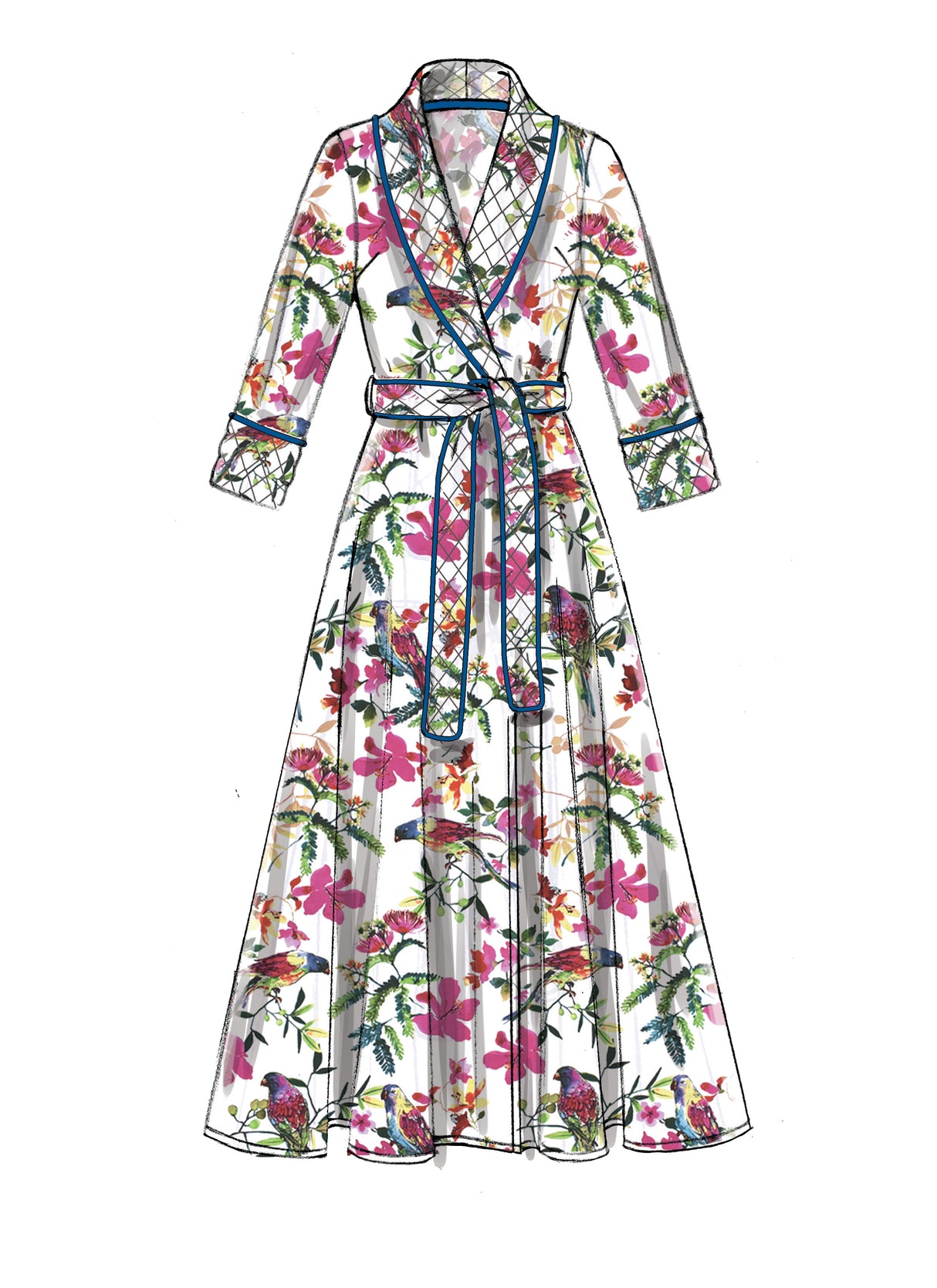 Patron McCall's n°7875 - Veste, peignoir, pantalon et ceinture