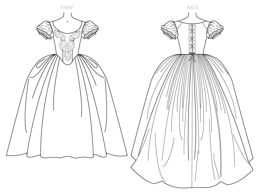 Patron McCall's n°7885 - Robe de costume pour femme
