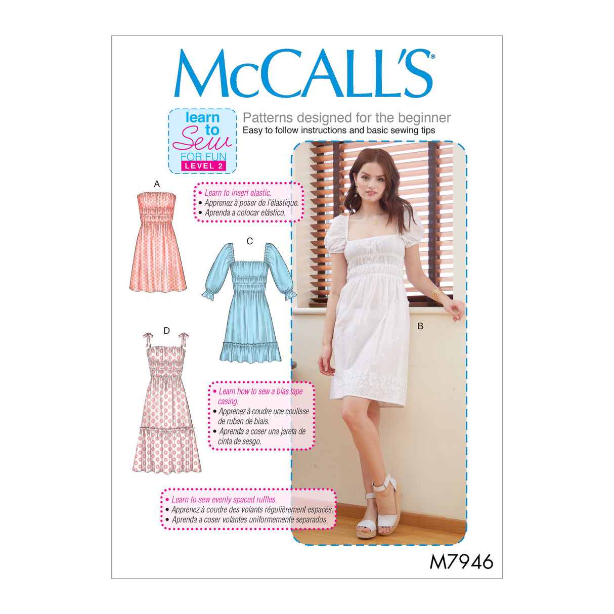 Patron McCall's n°7946 - Robes