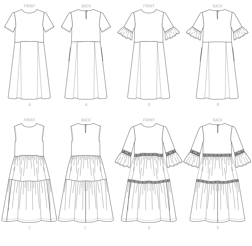 Patron McCall's n°7948 - Robes