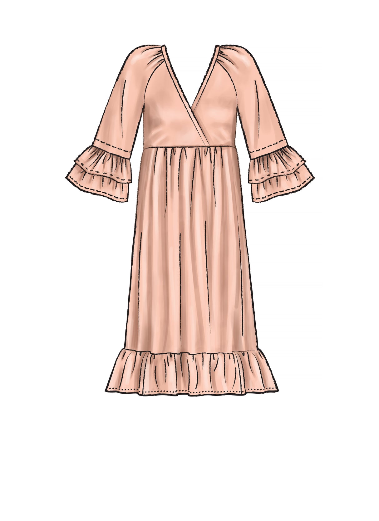 Patron McCall's n°7969 - Robes amples et élégantes