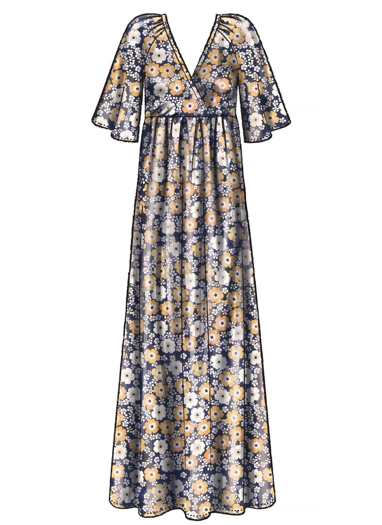 Patron McCall's n°7969 - Robes amples et élégantes