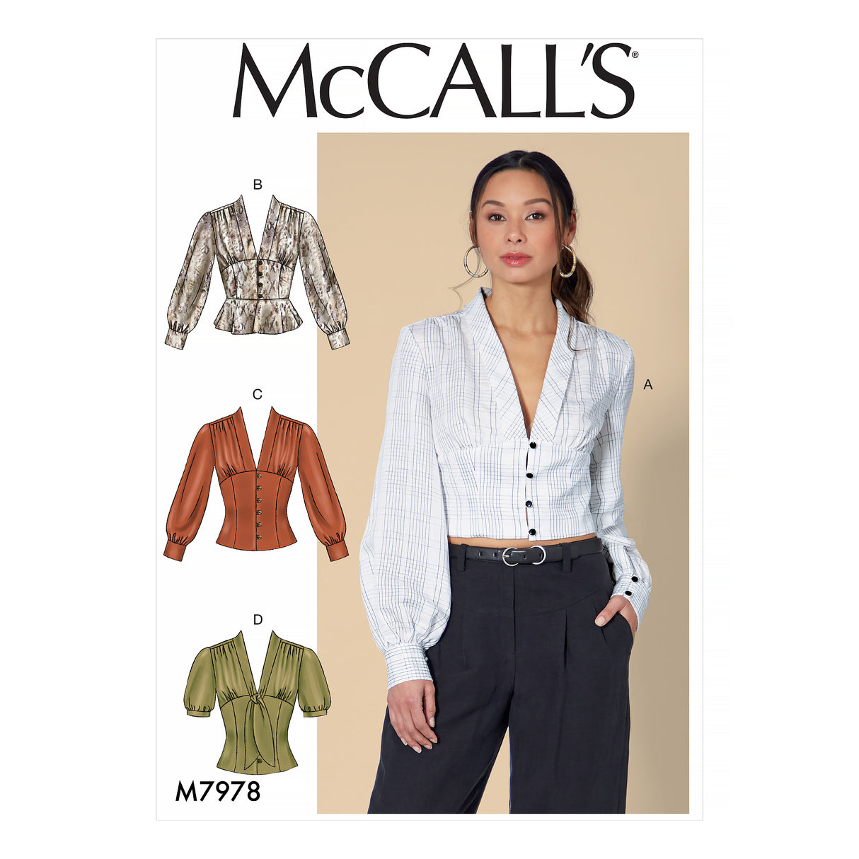 Patron McCall's n°7978 - Hauts élégants et polyvalents