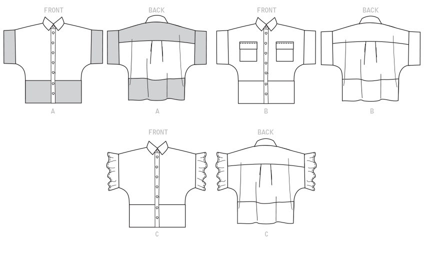 Patron McCall's n°8001 - Chemisier ample et tendance