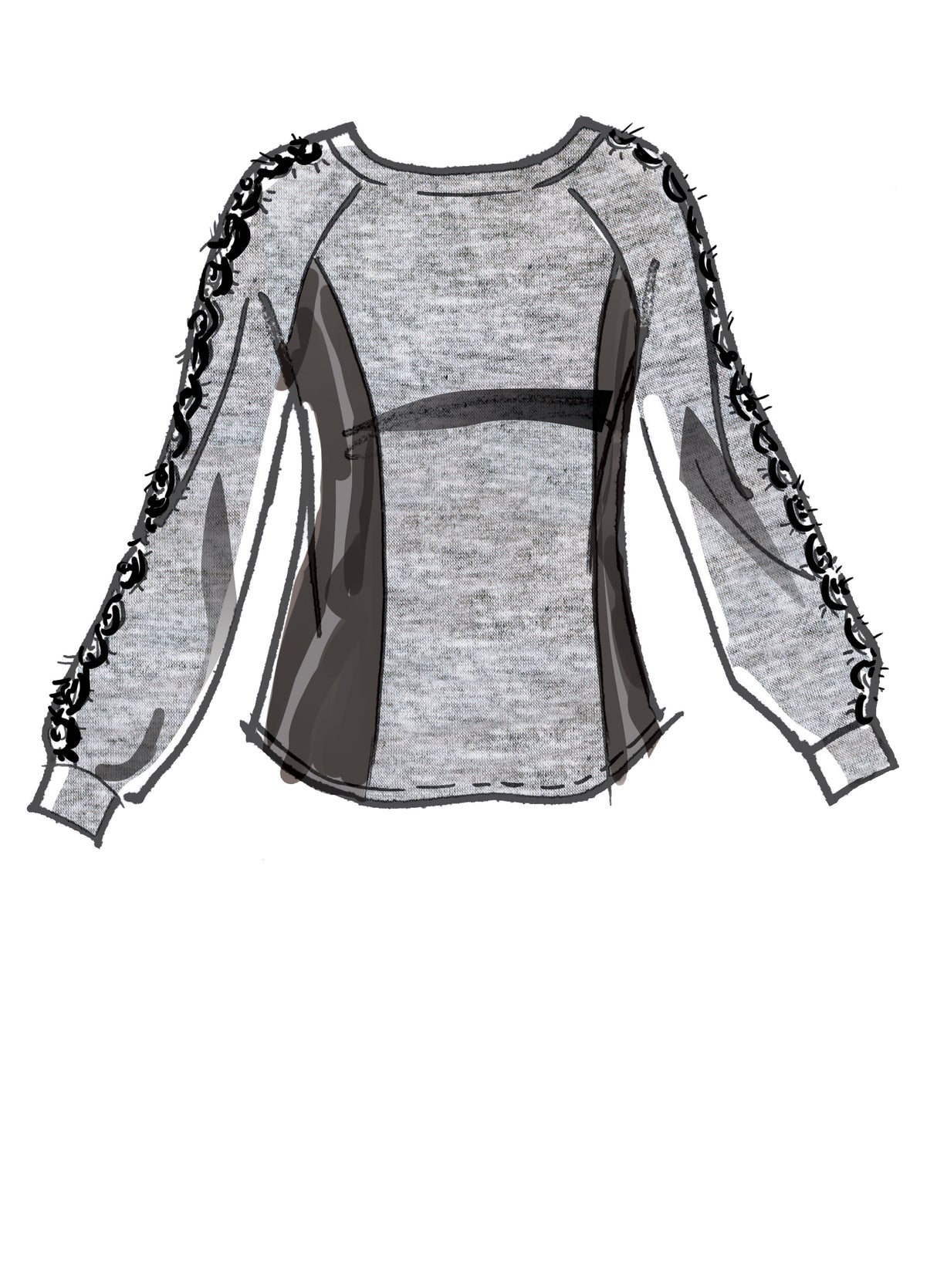 Patron McCall's n°8054 - Hauts et hoodies unisexes