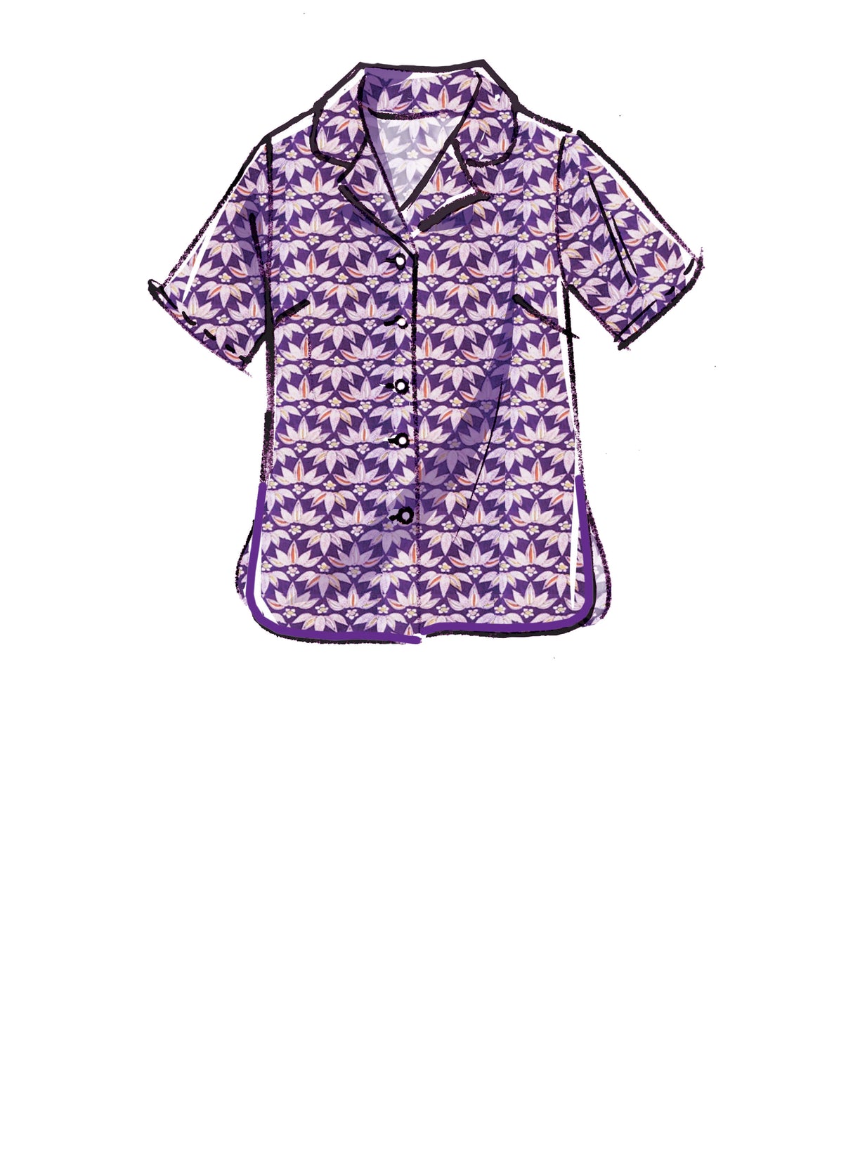Patron McCall's n°8056 - Ensemble de détente complet