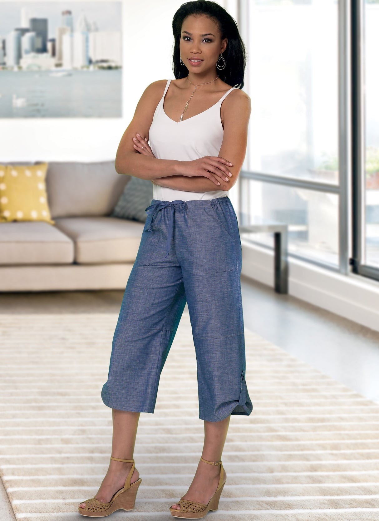 Patron McCall's n°8063 - Pantalon et short décontractés