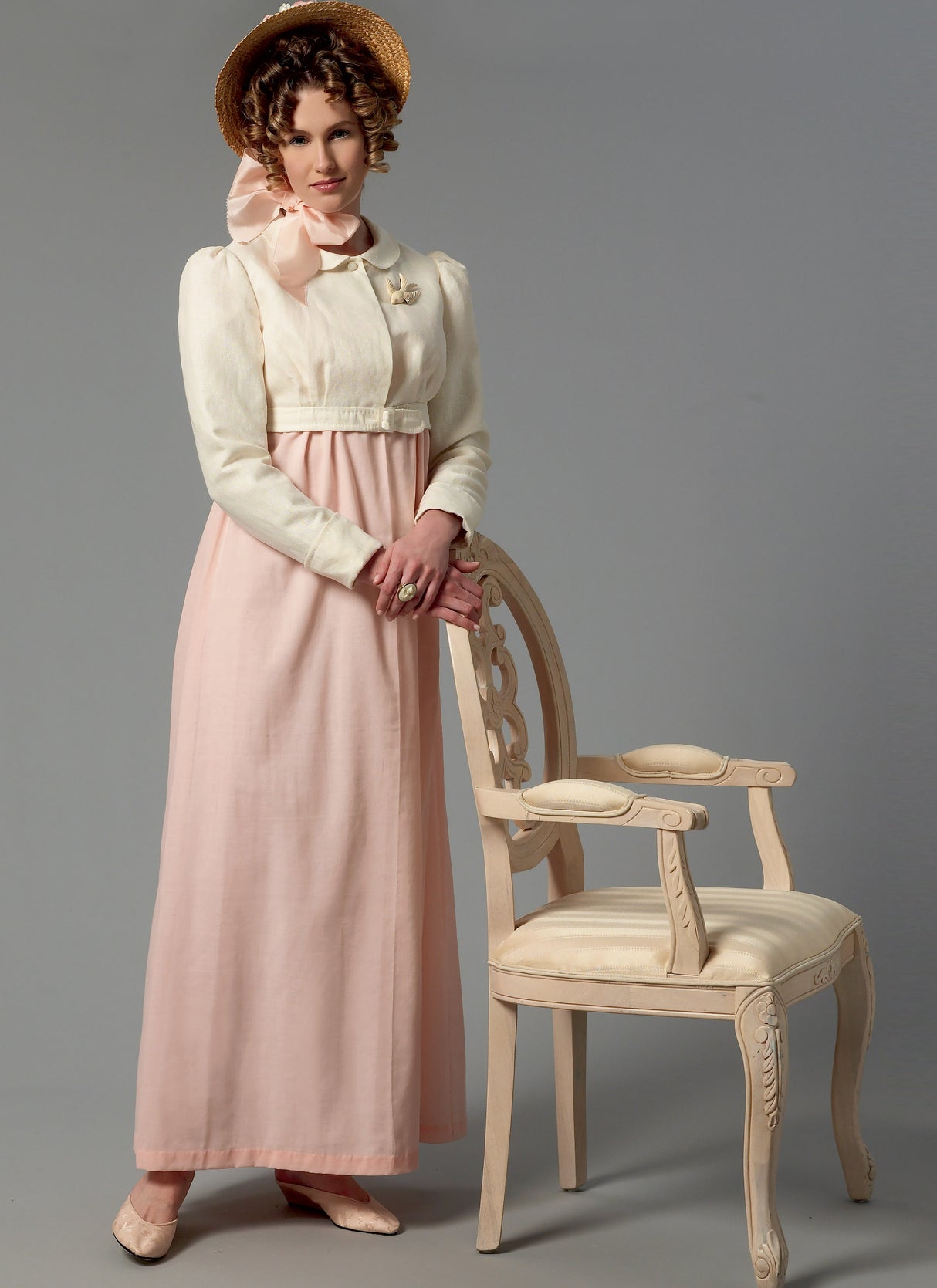 Patron McCall's n°8132 - Robe Régence avec veste Spencer