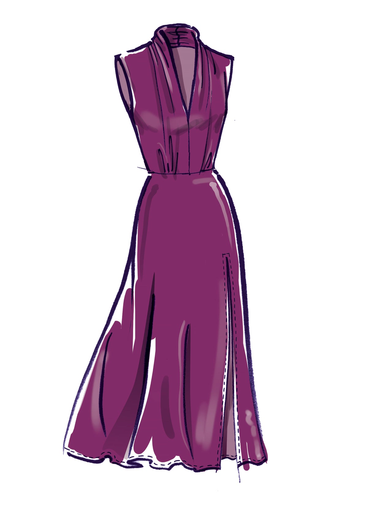 Patron McCall's n°8142 - Robe en maille polyvalente