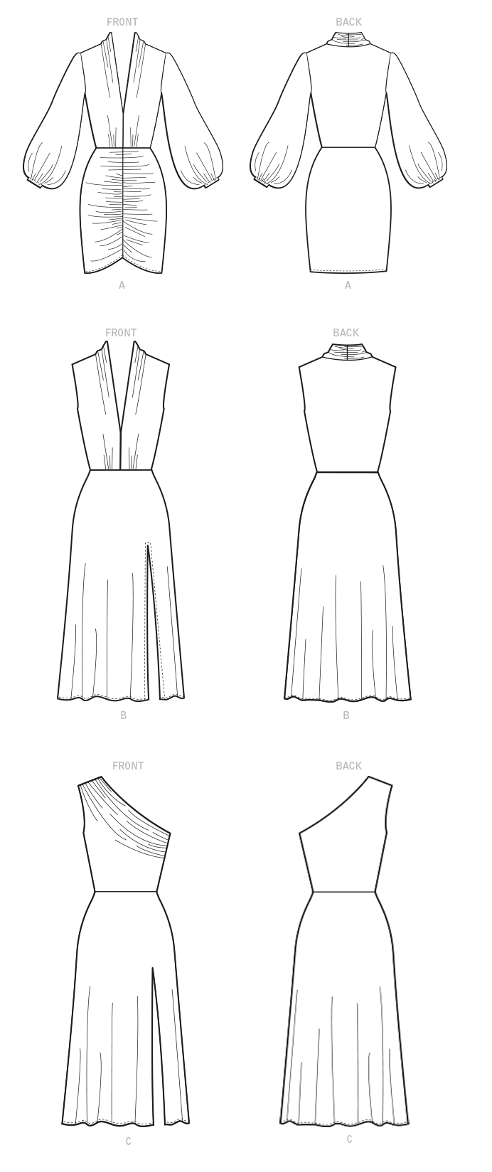 Patron McCall's n°8142 - Robe en maille polyvalente