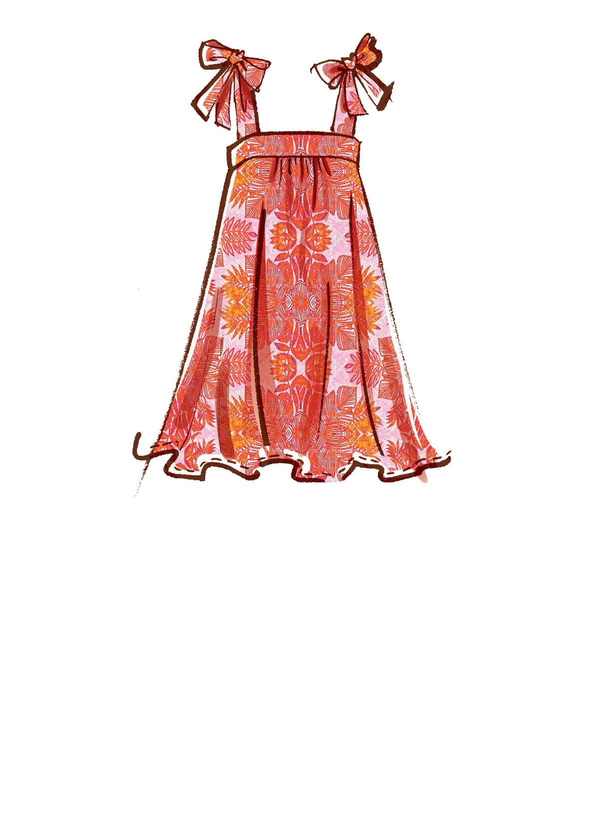 Patron McCall's n°8213 - Robe bain-de-soleil