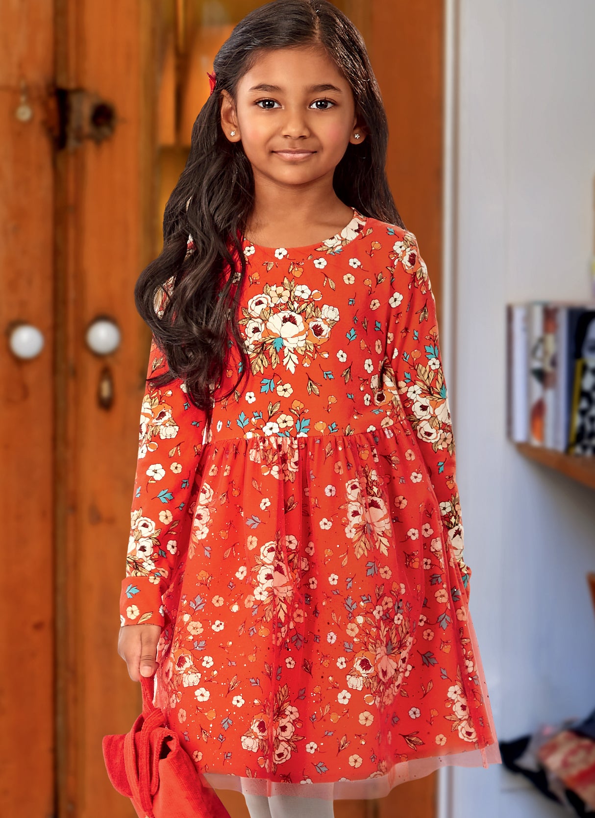 Patron McCall's n°8251 - Robe ajustée et évasée pour enfants