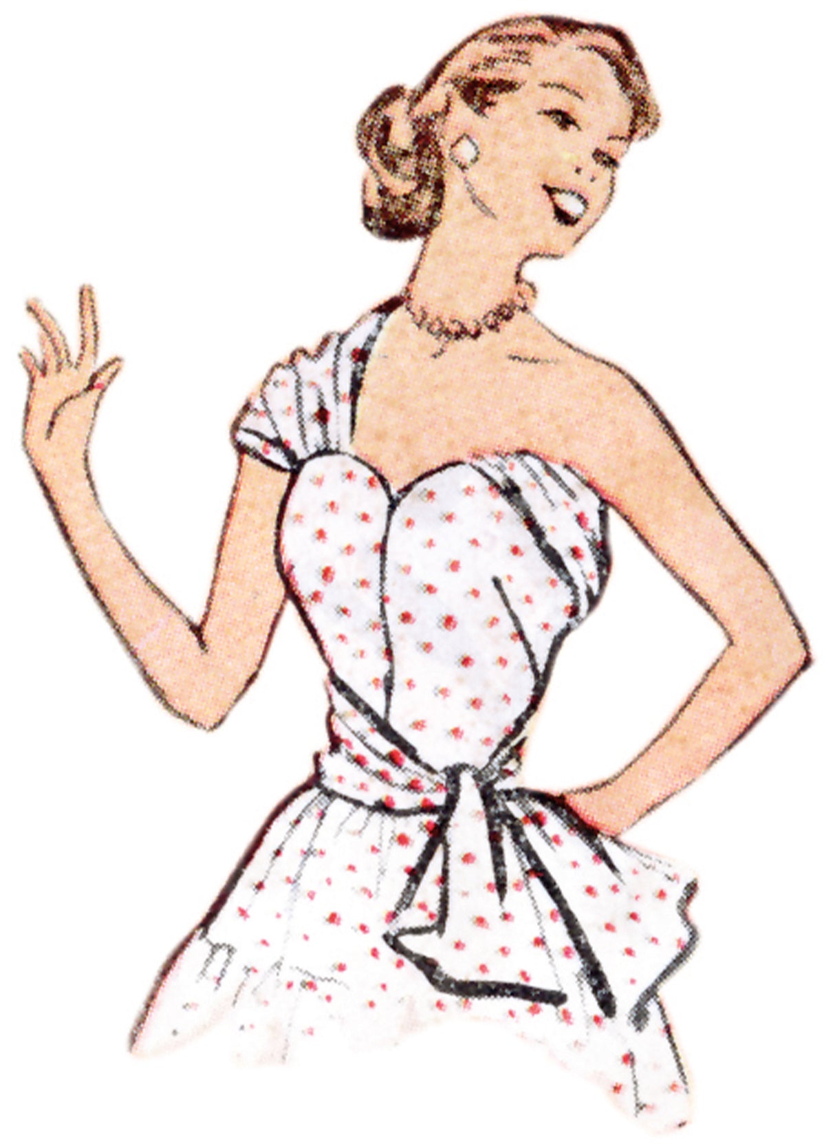 Patron McCall's n°8280 - Robe vintage des années 1950