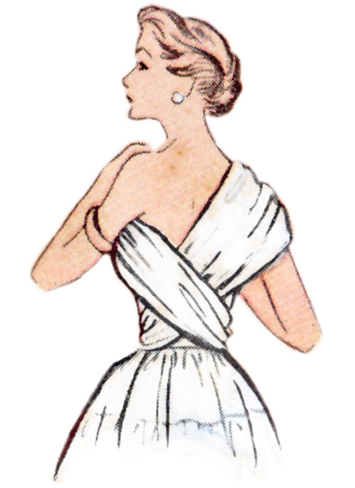 Patron McCall's n°8280 - Robe vintage des années 1950