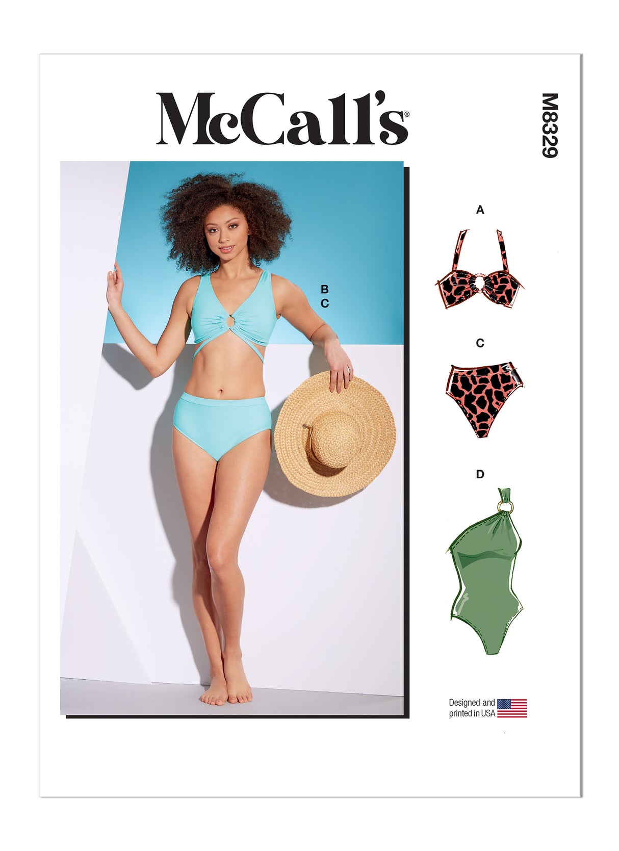 Patron McCall's n°8329 - Maillots de bain élégants et tendance