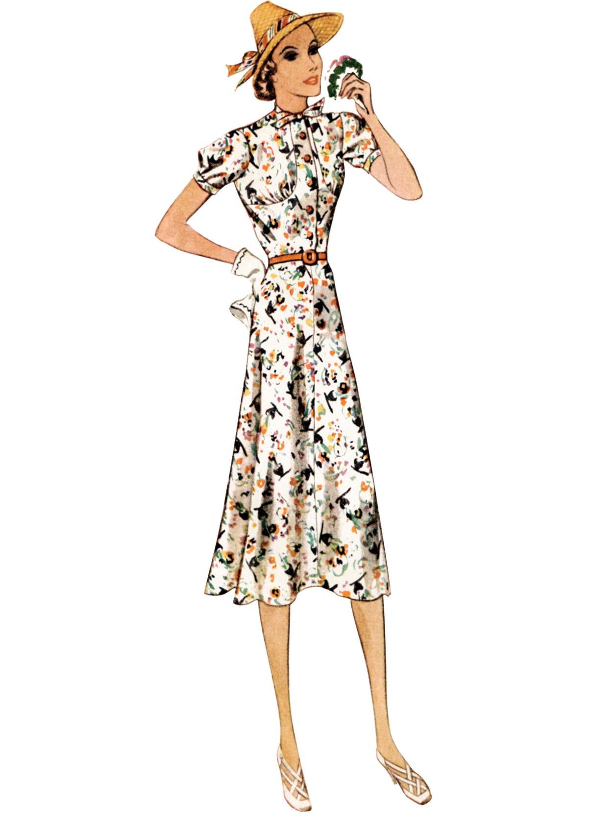 Patron McCall's n°8338 - Robe vintage