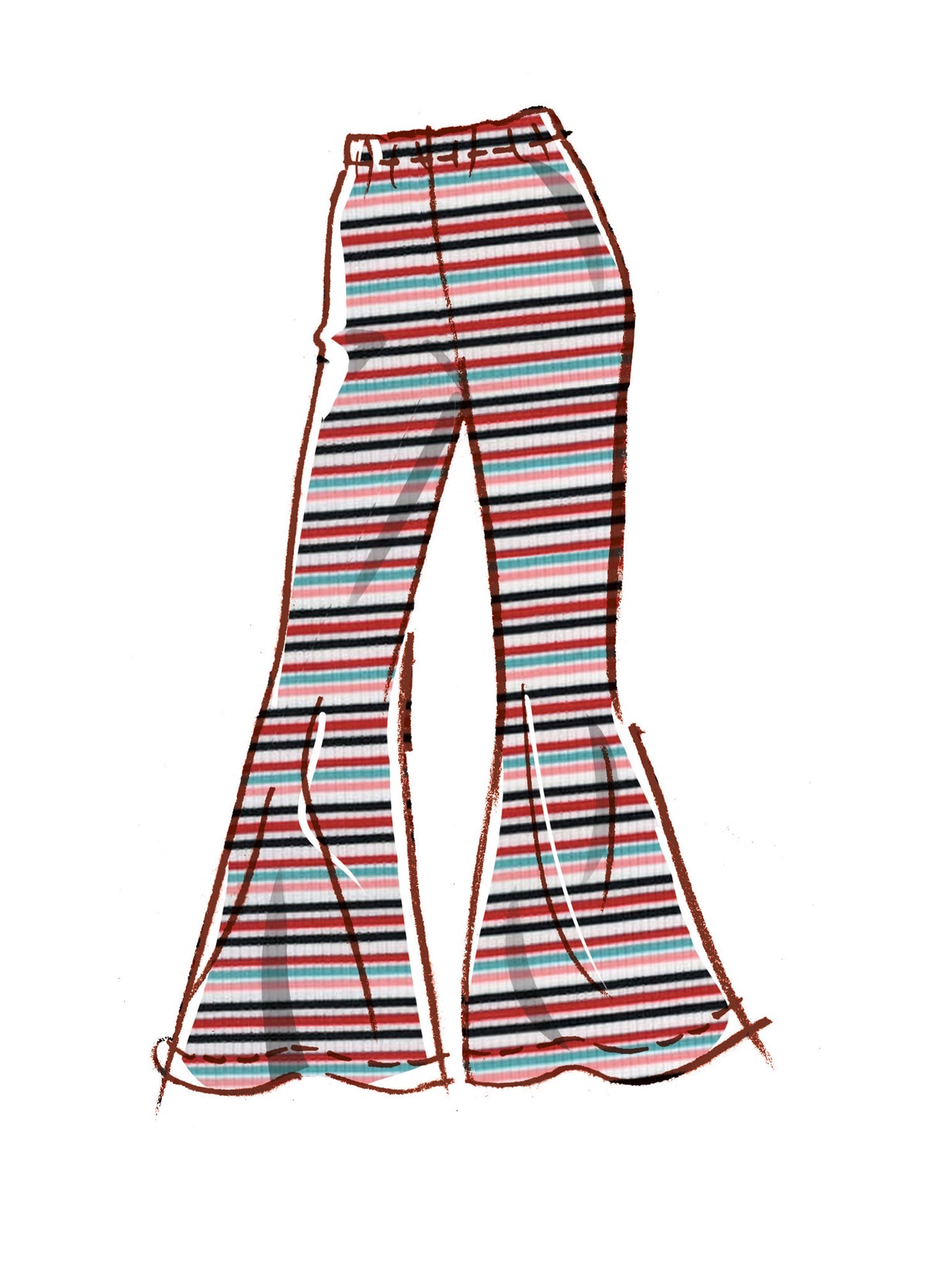 Patron McCall's n°8353 - Ensemble haut, robe et pantalon pour enfants