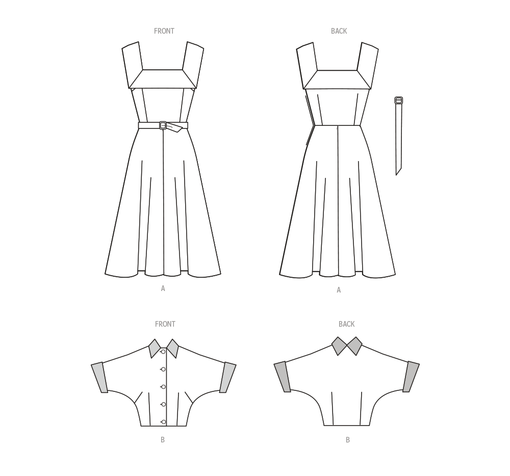 Patron McCall's n°8357 - Robe et veste vintage