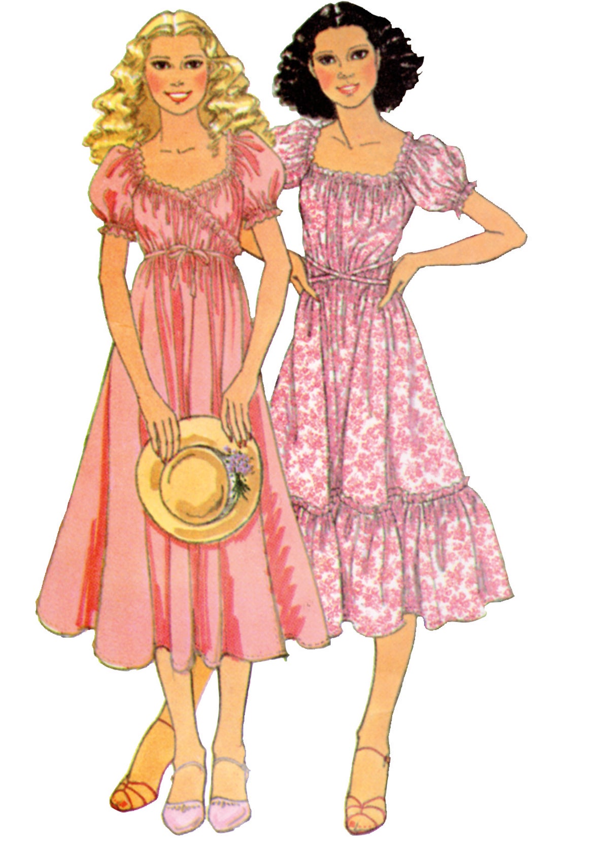 Patron McCall's n°8358 - Robe portefeuille vintage