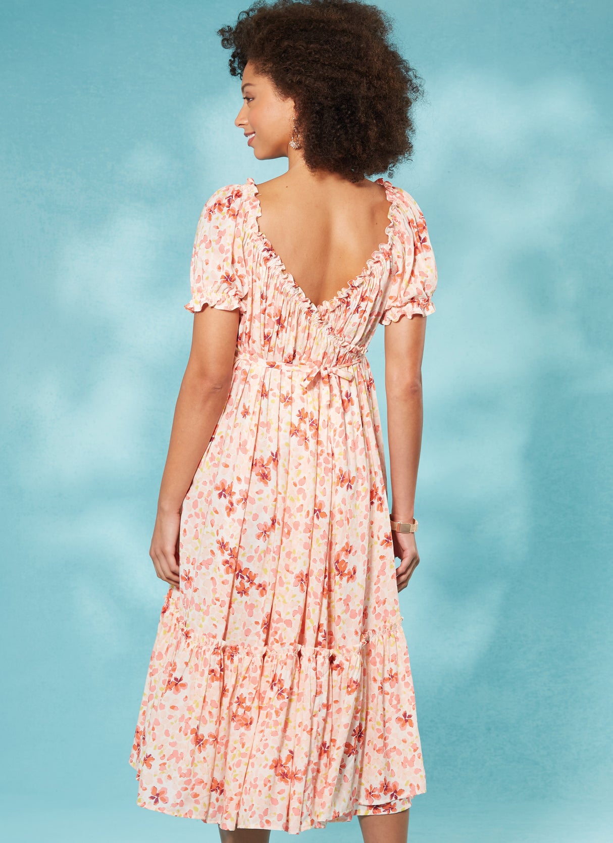 Patron McCall's n°8358 - Robe portefeuille vintage