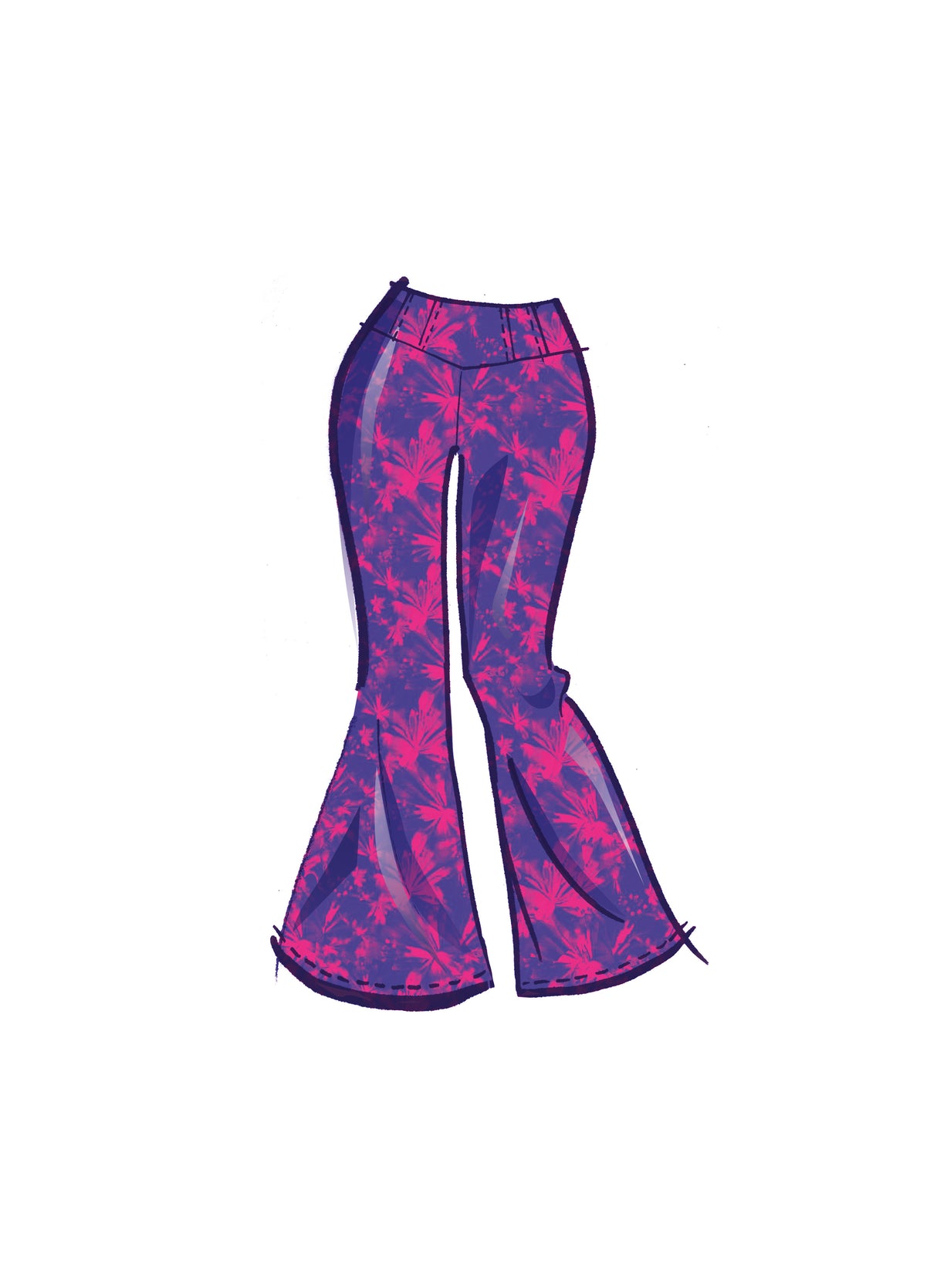 Patron McCall's n°8369 - Hauts et pantalon en tricot