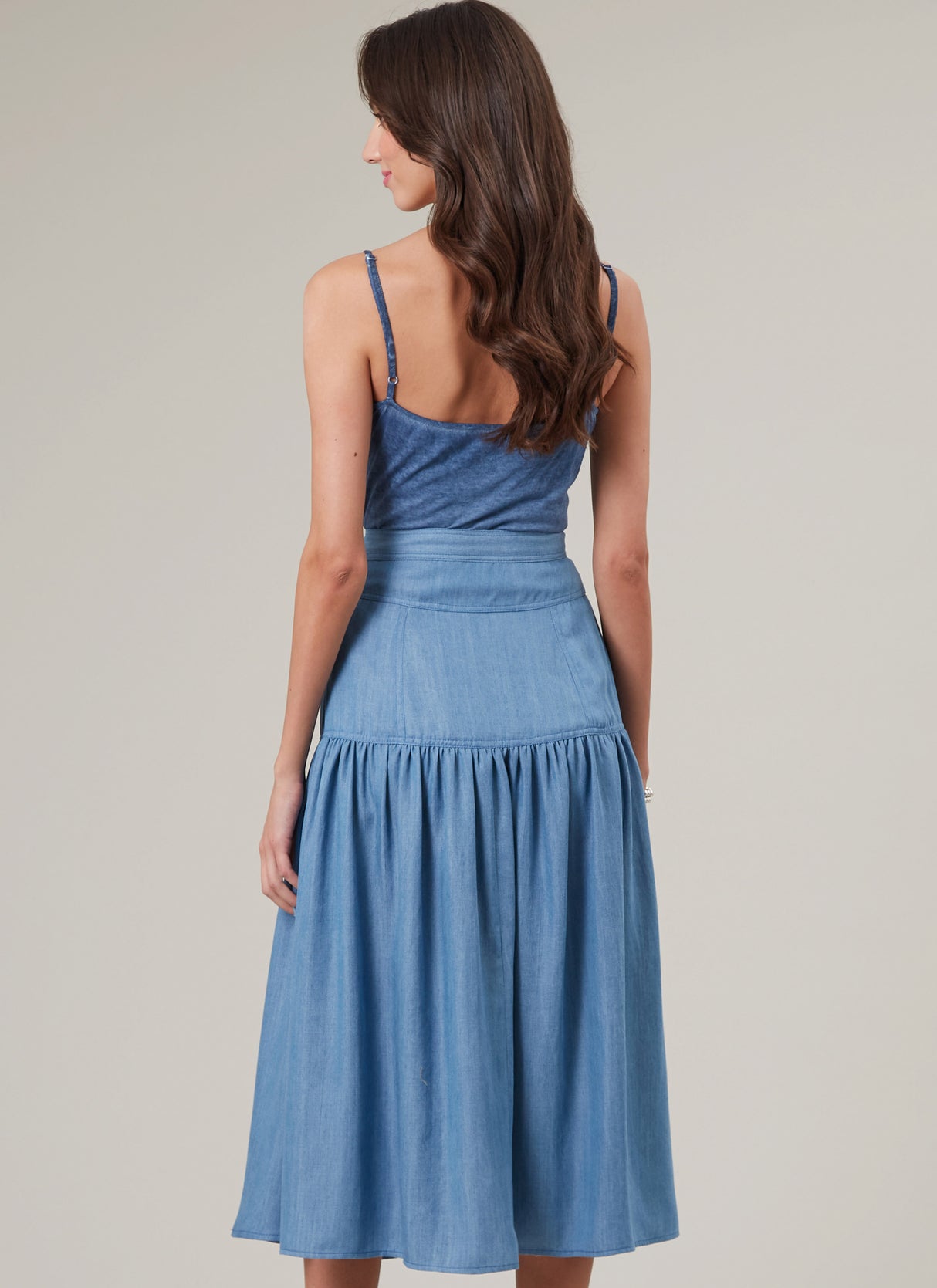 Patron McCall's n°8389 - Jupe trapèze taille haute