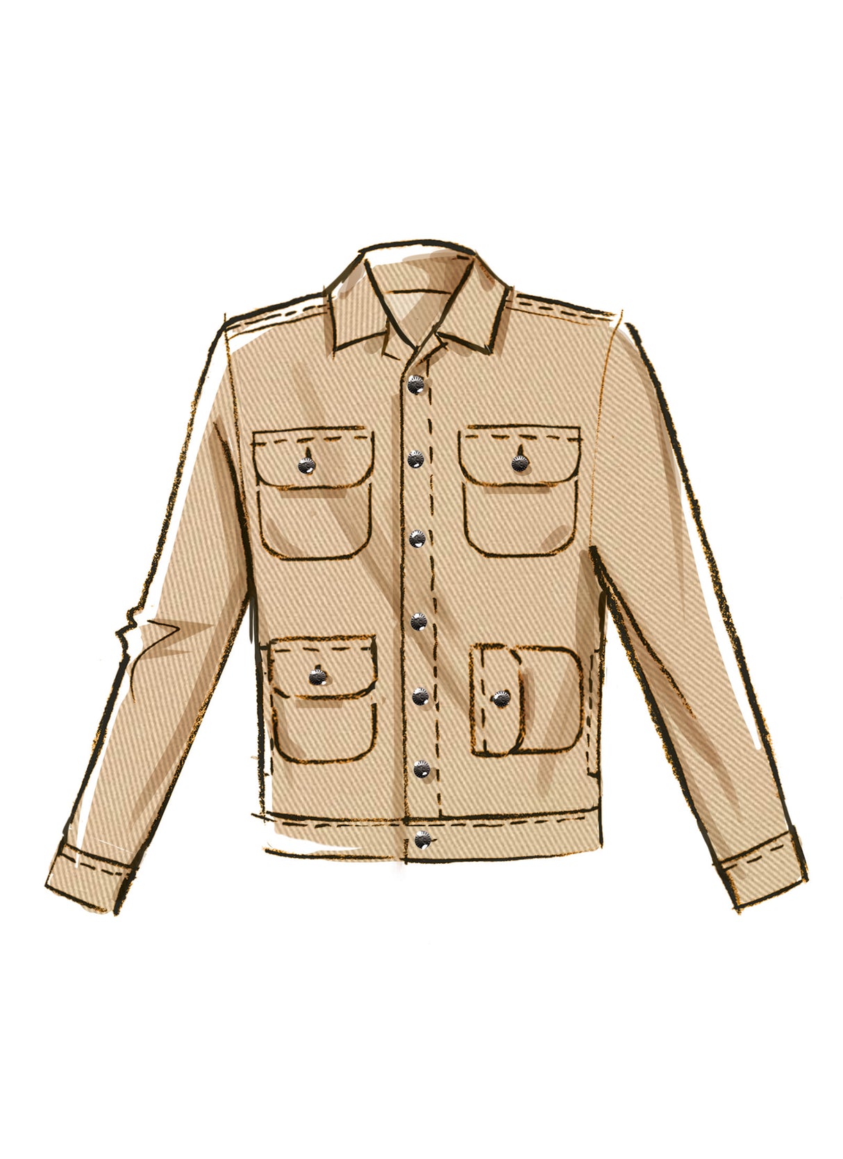Patron McCall's n°8393 - Veste, short et pantalon pour homme