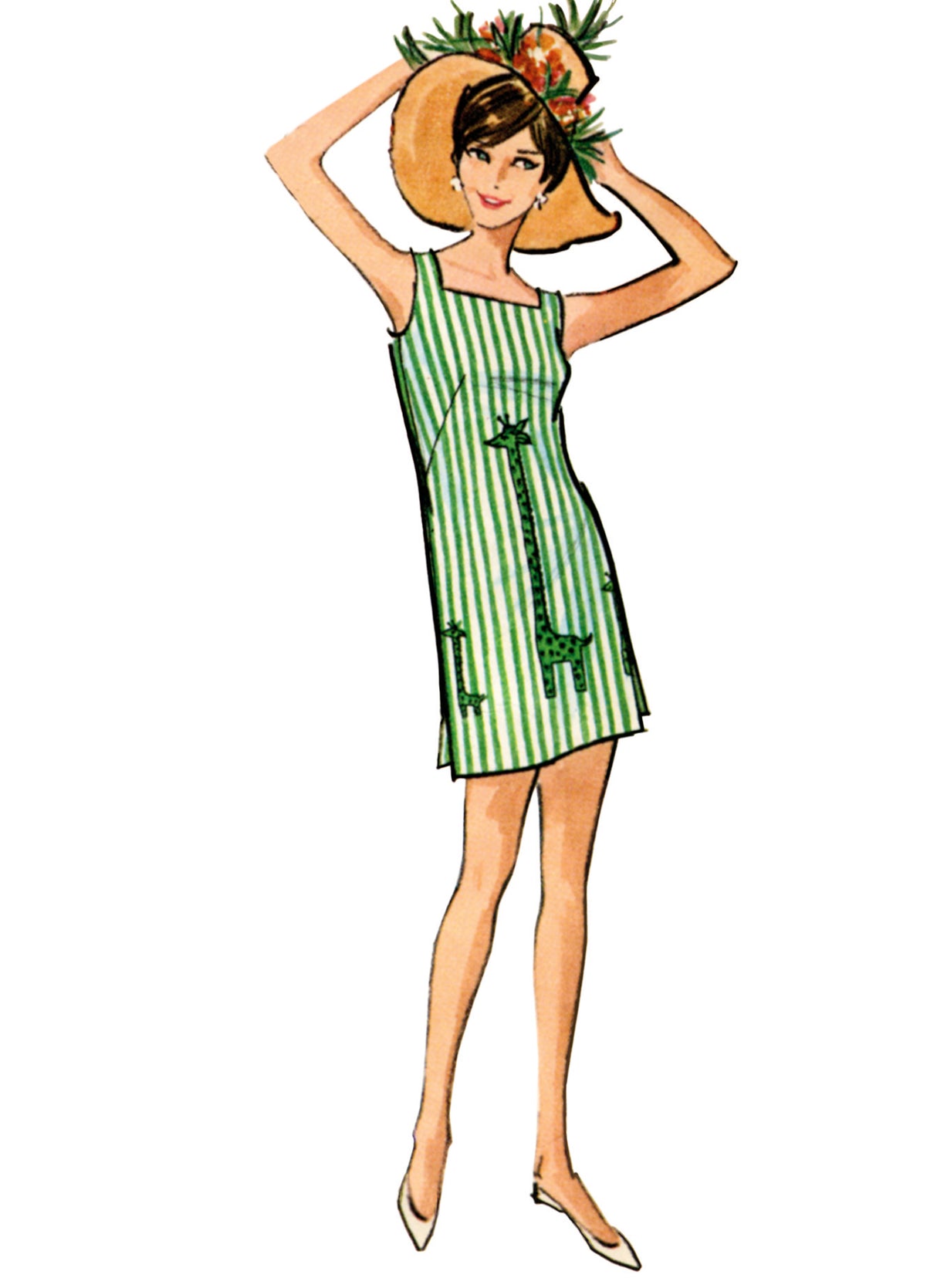 Patron McCall's n°8402 - Robe vintage des années 1960